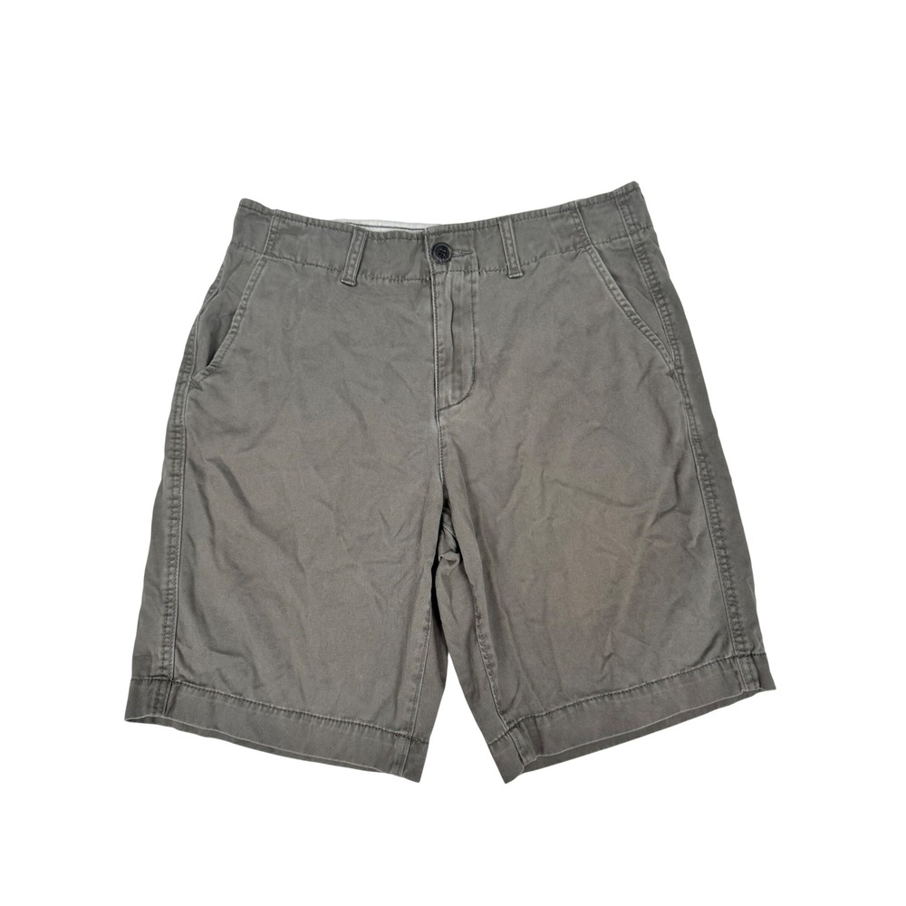 Y2K American Eagle Washed Chino Shorts Men's 30 Skater Preppy